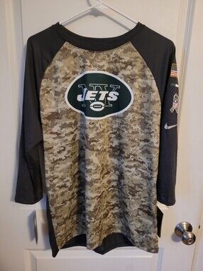 New York Jets Salute To Service NIKE Top